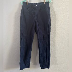 Hollister Navy Blue Ultra High-Rise Mom Pants